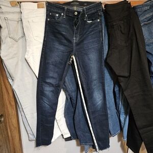 Lucky Brand Jeans Bridgette Skinny Dark blue Raw Cuffs